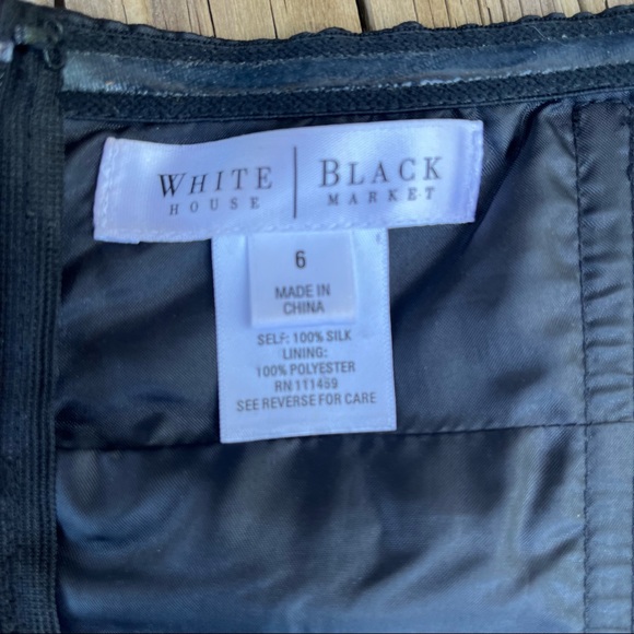 WHBM silk halter dress with lace detailing! - Picture 6 of 7